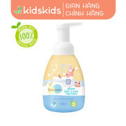 Sữa tắm gội Organic cho bé dạng bọt Lamoon - Bình 250ml