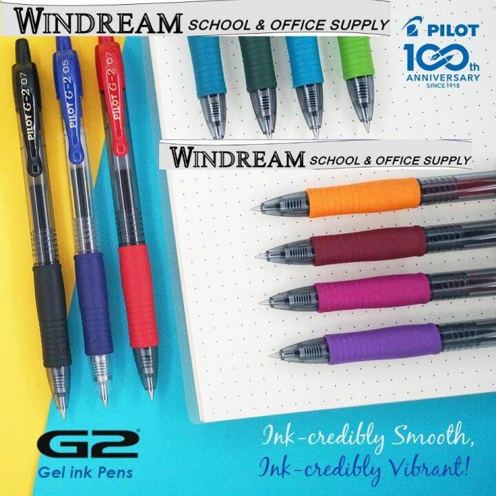 Pilot G2 pen and Pilot G2 refills Lazada PH
