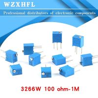 10pcs 3266W 3266 100 200 500 ohm 1K 2K 5K 10K 20K 50K 100K 200K 500K 1M ohm 100R 200R 500R Trimpot Trimmer Potentiometer