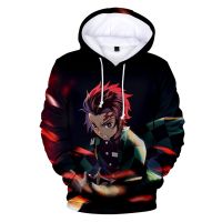 Sudadera con capucha de Demon Slayer para hombre y mujer, ropa de calle 3D con estampado, estilo Harajuku, de Anime, creativa, 2020