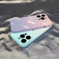 เคสสำหรับ HUAWEI Y9S Y9PRIME 2019 NOVA5T NOVA7i NOVA7 NOVA7SE NOVA8 NOVA9 NOVA9SE NOVA10 NOVA10PRO NOVA10SE NOVAY70 NOVAY90 P20 P20PRO P30 P30PRO P40 ช่องเล็กสดใหม่สร้างสรรค์ค่อยๆเปลี่ยนผงสีม่วงเคสโทรศัพท์มือถือกันตก