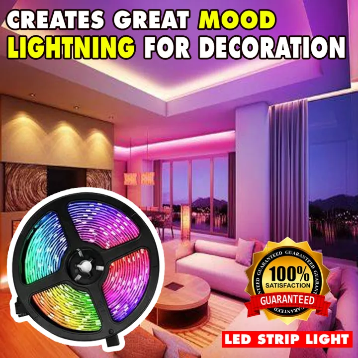 LED STRIP LIGHTS LED Strip Lights Remote Controlled 12V RGB LED Strip