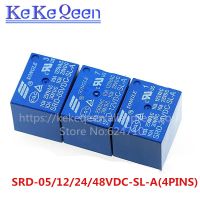 Relays SRD-05VDC-SL-A SRD-12VDC-SL-A SRD-24VDC-SL-A SRD-48VDC-SL-A a group of nomally open 05V 12V 24V 48V 10A 250V 4PIN T73 Electrical Circuitry Part