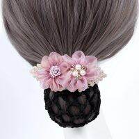 Fashion Professional Hair Accessories for women Workplace Wear Female Stewardess Head Flower