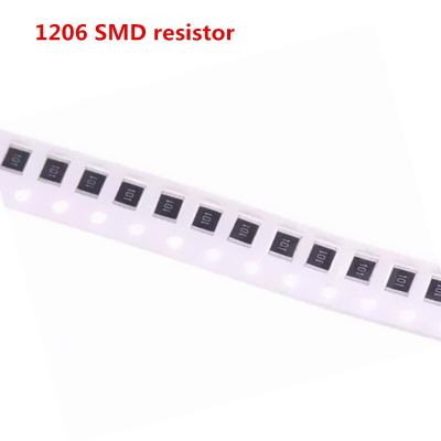 100PCS 1206 SMD Resistor 1% 3.9K ohm chip resistor 0.25W 1/4W 3K9