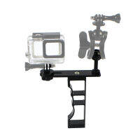 เดี่ยวมือถือดำน้ำสตูดิโอถ่ายยึดกรอบ M Ount Kit สำหรับ GoPro ฮีโร่7 5 4 3เซสชั่นยี่กีฬากล้องจับมือจับ Monopod