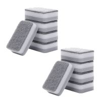 2X Highly Efficient Scouring Pad Dish Cloth Cleaning Brush Kitchen Rags Strong Decontamination Dish Towels