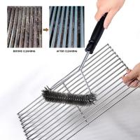 Cleaning Brush Barbecue Grill BBQ Brush Clean Tool Grill Accessories Bristles Non-stick Wire Cleaning Brushes Barbecue Accessory