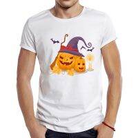 2022 Mens New holloween pumpkin Design Short Sleeve T Shirt Cool Printed Tops Hipster Tee| |   - AliExpress