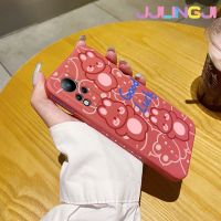 Jlingji เคสสำหรับ Infinix Note 11 Note 12 G96เคสแฟชั่นขอให้โชคดีเคสกระต่ายเคสมือถือนิ่มบางลายขอบสี่เหลี่ยมด้านข้างเคสซิลิโคนเคสนิ่มเคสป้องกันการกระแทก