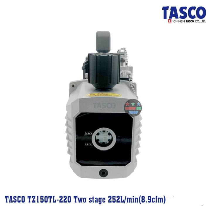 tasco-แวคคั่มปั๊ม-ปั๊มสูญญากาศ-2-stage-รุ่น-tz150tl-220-vacuum-pump-8-9-cfm-252l-min-เครื่องมือช่างแอร์