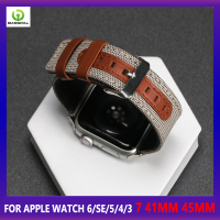 สายผ้าใบหนังสำหรับนาฬิกา Apple Ultra Band 49Mm 44Mm 42Mm 38Mm 40Mm สำหรับ I Watch 3 Se 4 6 7 8 41Mm 45Mm