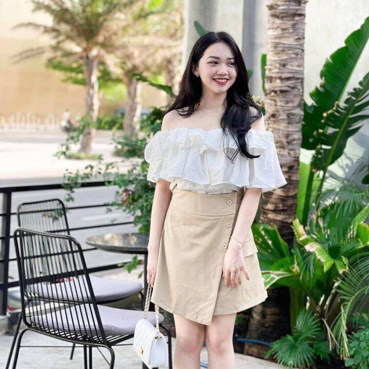 TOP] 10+ Những kiểu áo trễ vai đẹp nhất, cực kì quyến rũ cho nàng tự tin  xuống phố