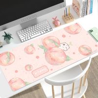 Kawaii ผลไม้ที่น่ารัก Mousepad เครื่องเกม XL คอมพิวเตอร์หน้าแรกแผ่นรองเมาส์ XXL Mechanical Keypad แผ่นรองเมาส์กันลื่น แผ่นรองเมาส์เดสก์ท็อป