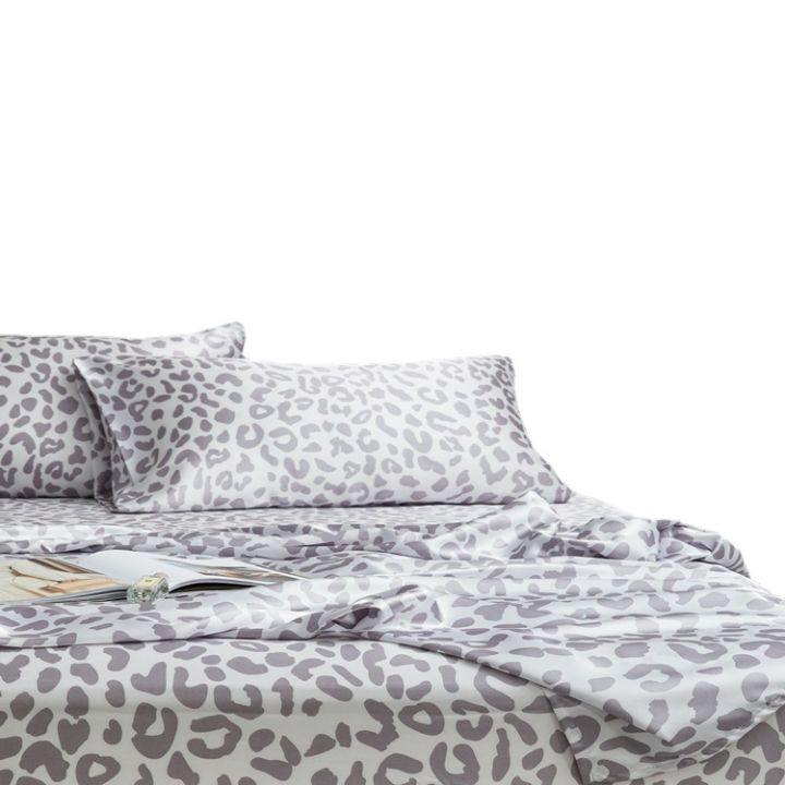 hot-ชุดเครื่องนอนข้ามพรมแดน-sheet-set-ผ้าซาตินพิมพ์ลายเสือดาวผ้าปูที่นอนผ้าปูที่นอนปลอกหมอนสี่ชิ้น
