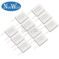 10pcs 5W Cement Resistor BPR56 Non-inductive Ceramic resistance 0.01 0.02 0.05 0.1 0.12 0.15 0.22 0.25 0.3 0.47 0.5 ohm 0.1R