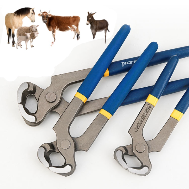 【High Quality】Hoof Nipper Trimmer Cutter Horse Nail Pliers Equestrian