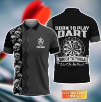 2023 new arrive- Dart-themed Polo Shirts with 3D Personalization for Men and Women Players and Teams   17