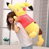 45-130Cm Pokemoned Long Pikachu Plush Toy Dolls Soft Quality Stuffed Animal Nap Sleep Pillow Home Decor  Kids Girl Birthday Gift