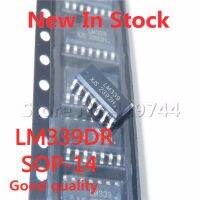 10PCS / LOT LM339 LM339DR SOP-14 SMD เครื่องเปรียบเทียบแรงดันไฟฟ้าความแม่นยําสูงสี่ช่องในสต็อก IC ดั้งเดิมใหม่