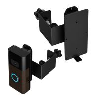 【DT】Anti-Theft Video Doorbell Mount  ângulo ajustável  suporte de montagem sem broca para a maioria das marcas de vídeo Bell  proteger a capa