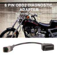 รถจักรยานยนต์ Tester Sensitive Plug And Play ใช้งานง่าย12-24V Professional 6 Pin OBD2อะแดปเตอร์วินิจฉัยสำหรับ BRP A U
