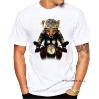 New Arrivals Vintage Men T Fox Biker Printed Tshirt Tee