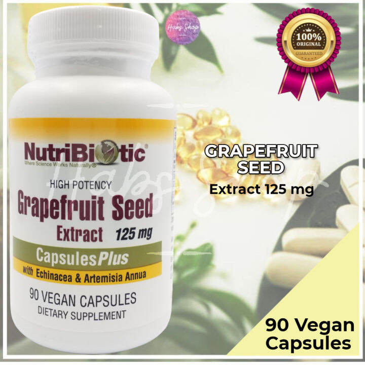 NutriBiotic Grapefruit Seed Extract with Echinacea & Artemisia Annua
