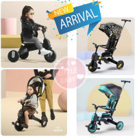 จักรยานรถเข็นเด็กแบบพกพา Two way PlayKids Stroller Tricycle  7 in 1 พับเก็บได้ง่ายขนาดเล็ก พร้อมส่ง