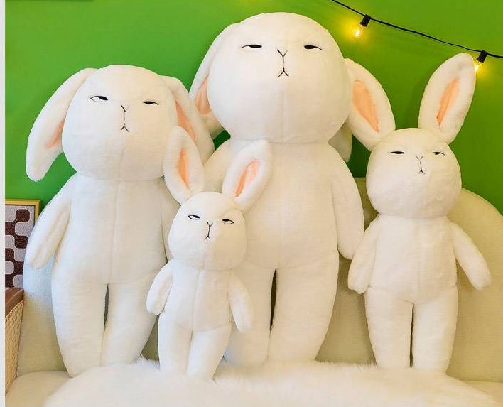 ตุ๊กตากระต่าย-rabbit-ตุ๊กตา-กระต่ายเนเน่จัง-กระต่ายในชินจัง60-120cmพร้อมส่งจากไทย