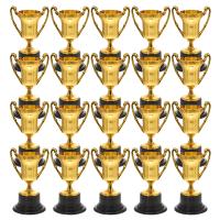 【CW】☈❂  20Pcs Kids Reward Trophy Plastic trophy children toys Prize Cup Children Prizes Small with Base