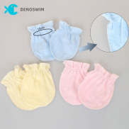 DENOSWIM Găng Tay Em Bé Sơ Sinh Găng Tay Em Bé Chống Trầy Xước Găng Tay