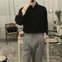 ✨MOLLGE✨Summer New Korean Loose Long-sleeved Business Mens Shirt