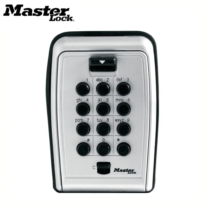 Master Lock Key Safe Box Metal Password Locker Wall Mount Combination