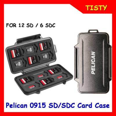 แท้ 100% Pelican 0915 SD Memory Card Case กันน้ำ กันกระแทก กล่องเก็บเมมโมรี่การ์ด