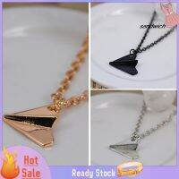 SDWCMens Fashion Xmas Gift Jewelry Paper Plane Airplane Pendant Chain Charm Necklace