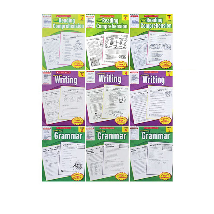 senior-primary-school-learning-music-success-series-academic-success-grade-3-4-and-5-9-volume-set-grammar-writing-reading-grammar-writing-reading-comprehension-family-exercise-book