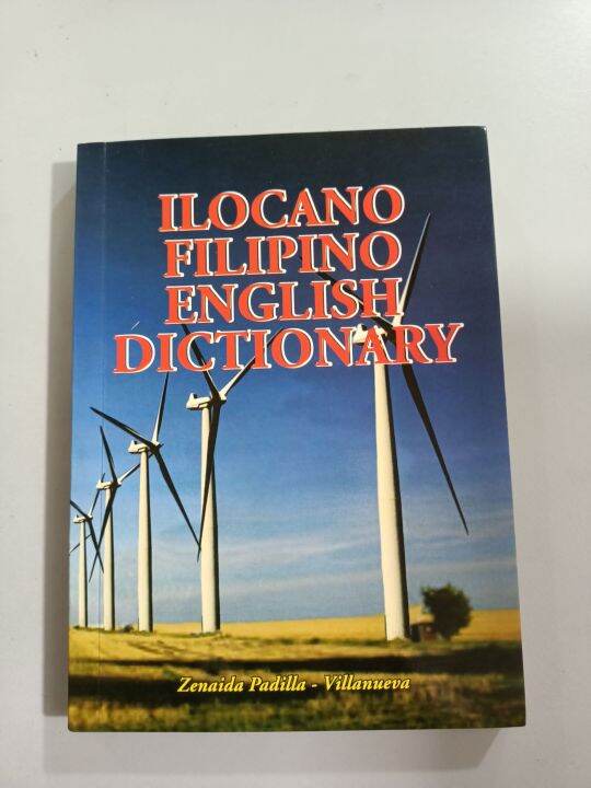 Ilocano Filipino English Dictionary ByVillanueva Lazada PH