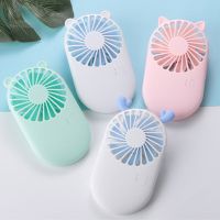 USB Pocket Silent Small Fan Mini Portable Pocket Fan Cool Air Hand Held Travel Cooler Cooling Mini Fans Drop Shipping