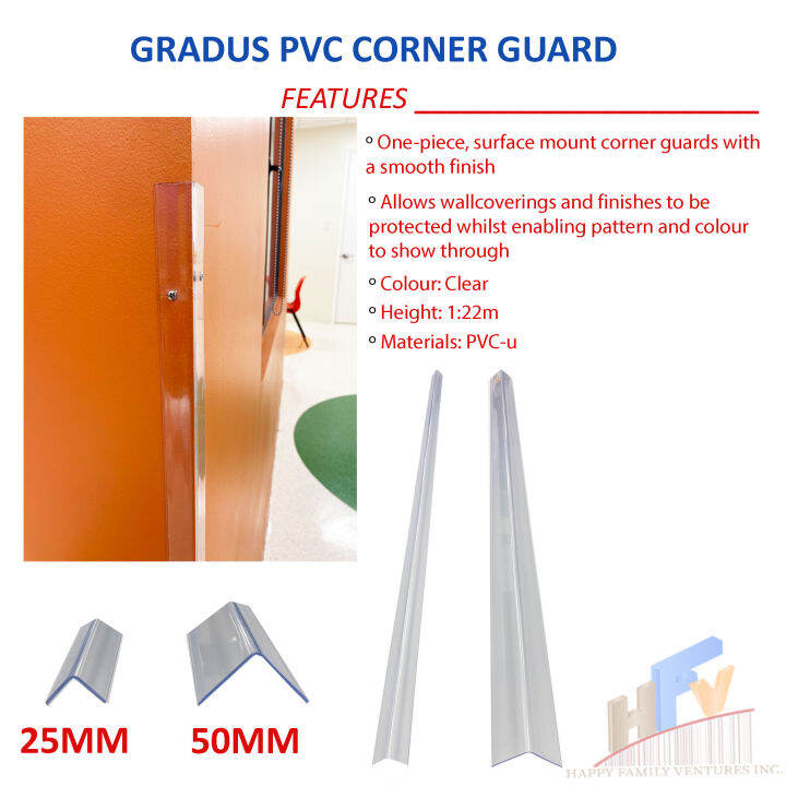 CORNER GUARD CLEAR/POLYCARBONATE WALL PROTECT Lazada PH
