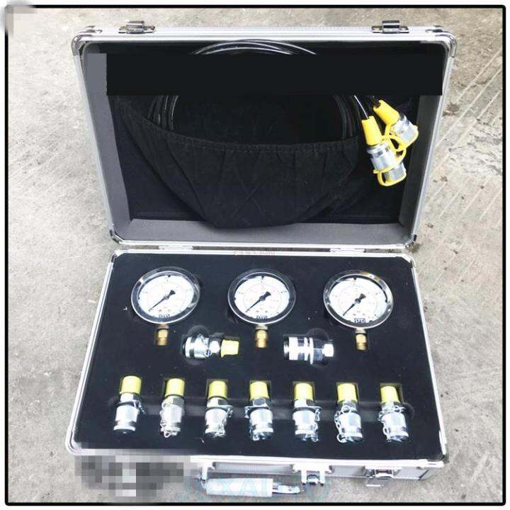 Portable Inspection And Maintenance Hydraulic Excavator Pressure Gauge