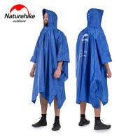 Naturehike ปีนเขากลางแจ้งเดิน3 In 1 Poncho Triad To Groundsheet กันสาดเสื้อกันฝนเสื้อกันฝนกลางแจ้ง