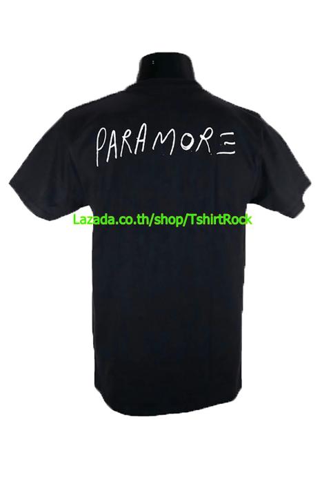 เสื้อวง-paramore-พาร์อะมอร์-ไซส์ยุโรป-เสื้อยืดวงดนตรีร็อค-เสื้อร็อค-prm1731-ฟรีค่าส่ง