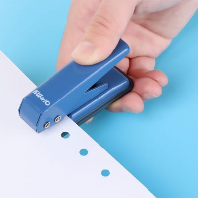 【CW】 Metal Hole Punch Punching Machine 1 hole Paper Puncher Cutter Planner Notebook Offices Stationery