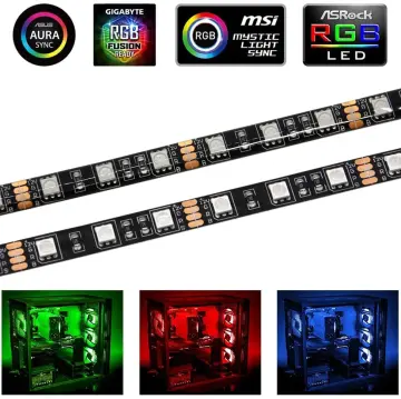 5v 3pin Led Strip RGB LED Headers For PC Computer Case Mainboard Control  Panel
