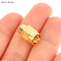 ?Best Buyle อะแดปเตอร์โคแอกเซียลแบบตรง50ohm 2W 6.0GHz SMA ตัวผู้ขั้วต่อโหลดแบบใช้สายโคแอกเซียลชุบทอง