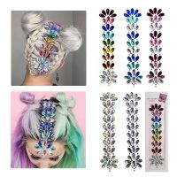 hot！【DT】▤☜  Forehead Sticker Music Hair Glitter Rhinestone Decoration Fashion Temporary Stickers