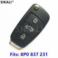 【♘COD Free Cas♘】 haokao5 Sikali ชุด Kunci Remote Mobil อัปเกรดสำหรับ Audi A3 S3 8p0837231 / 5fa008750-10 2003 - 2006