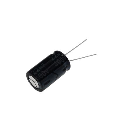 50pcs 22uF 400V 22MFD 400WV 10*17mm Aluminum Electrolytic Capacitor Radial Electrical Circuitry Parts