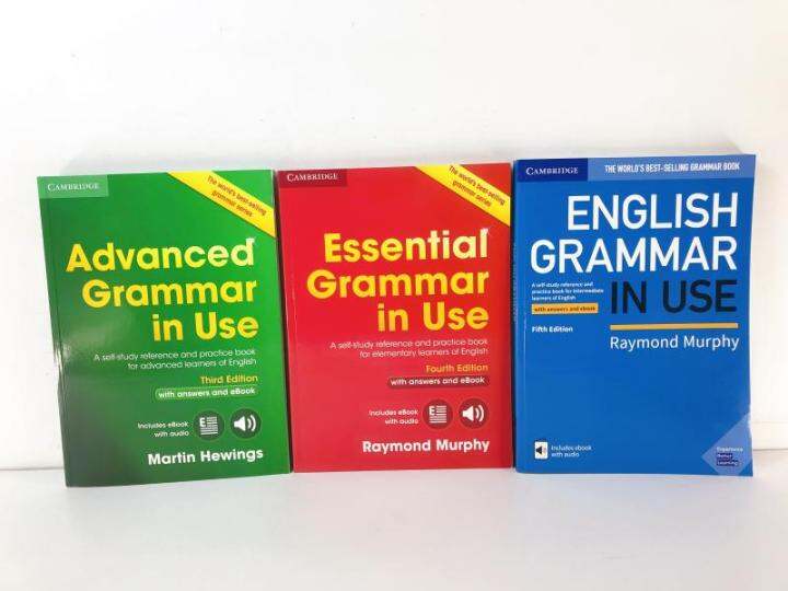 English grammar in use Cambridge Grammar 3 volume set elementary ...